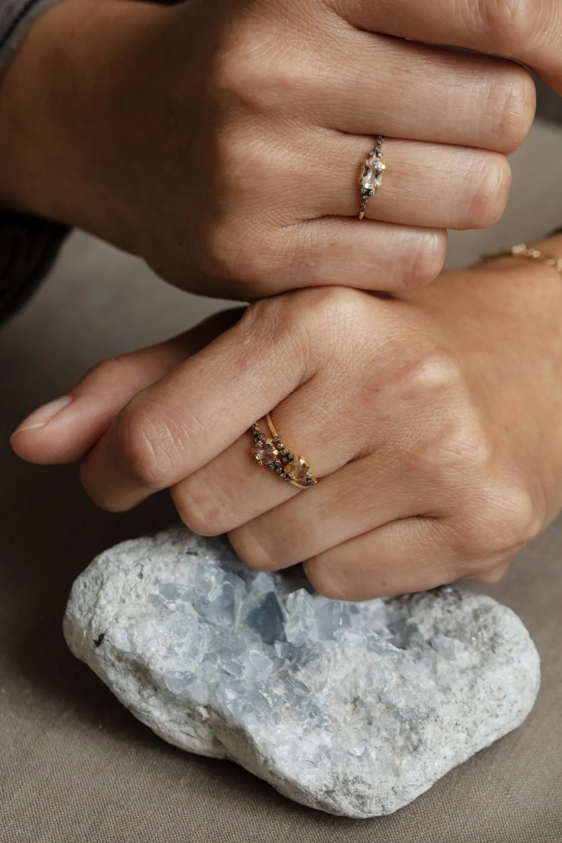 Bague Bonie brun