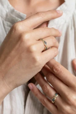 Bague Folk diamant