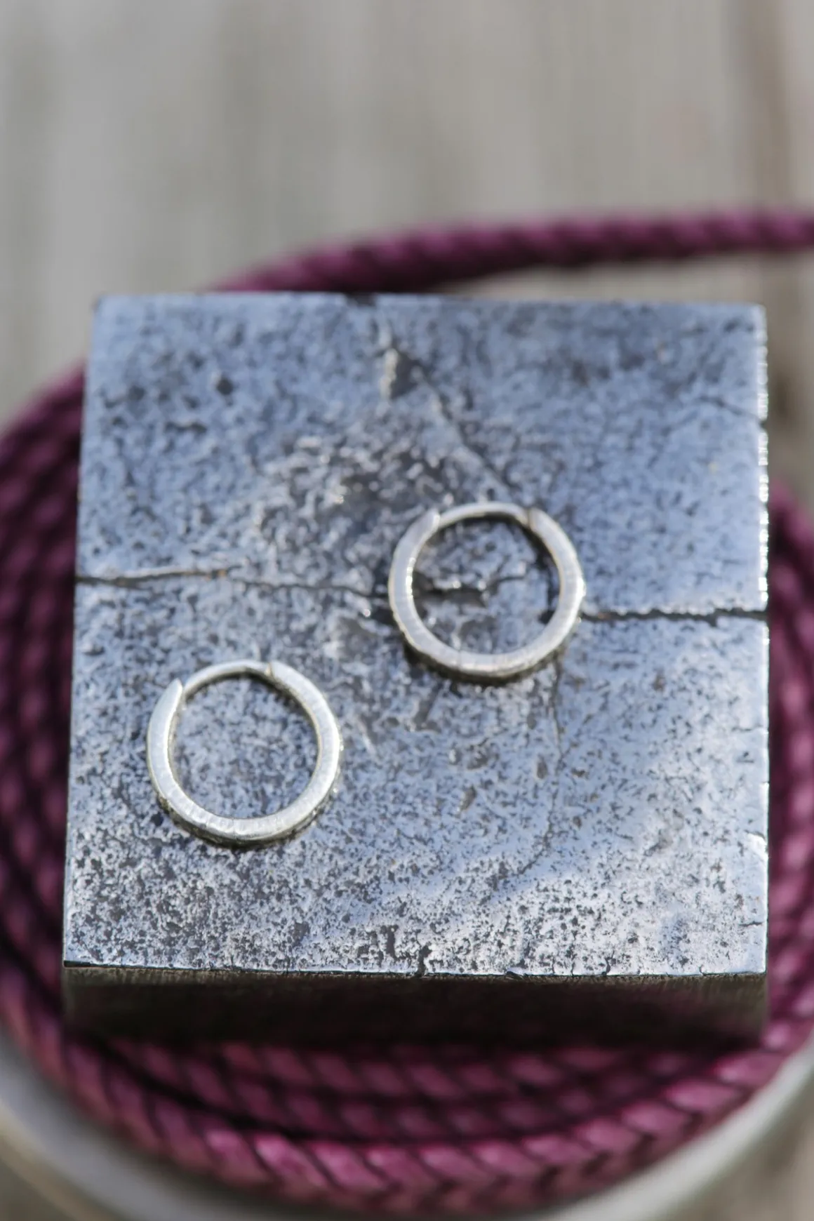 Boucles Kai silver