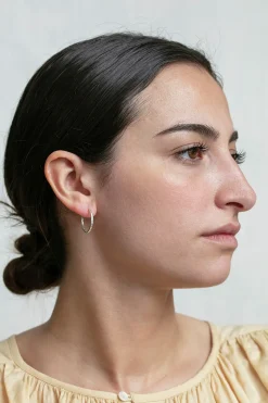 Boucles Nadja silver