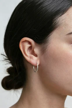 Boucles Nadja silver
