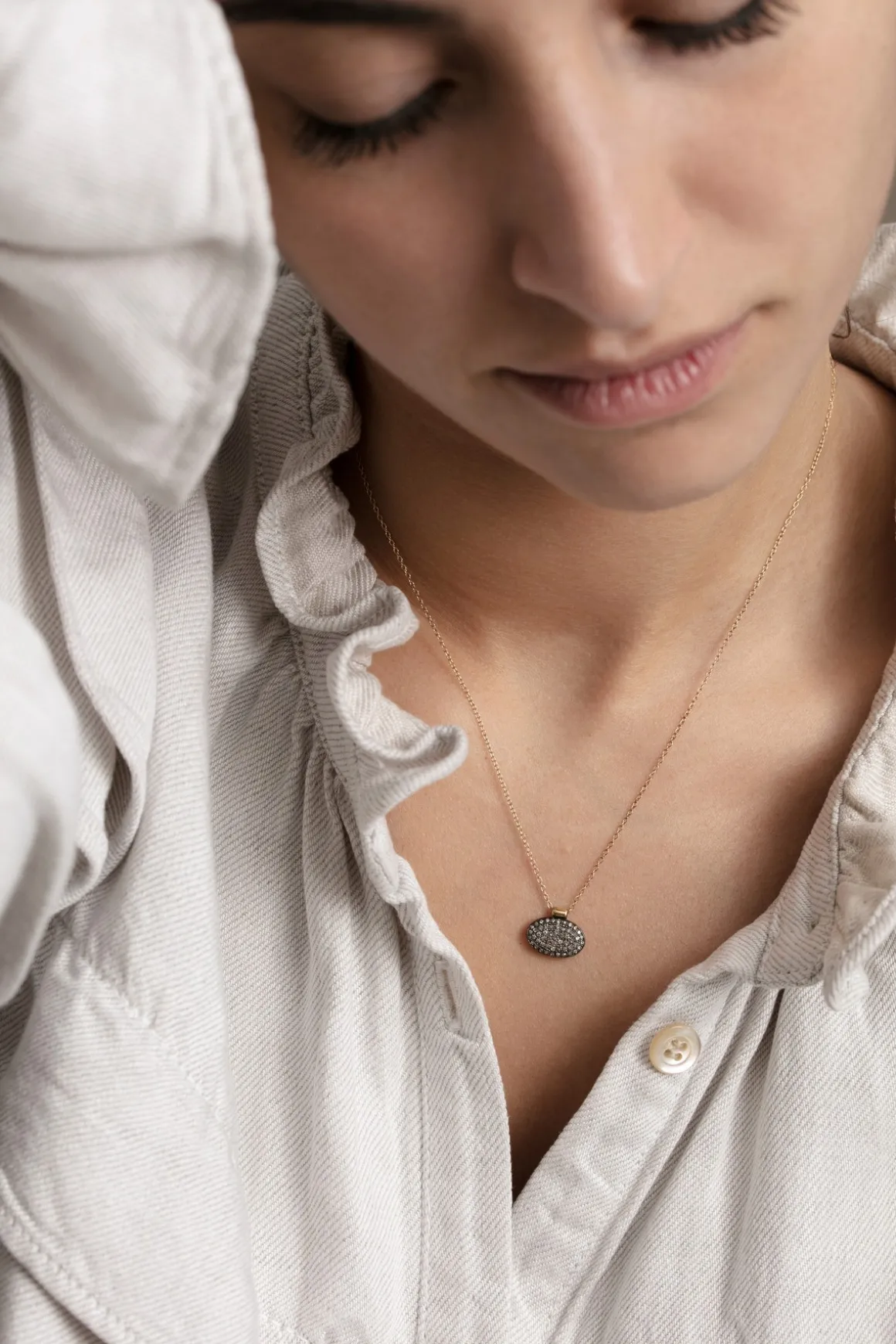 Collier Arno large black