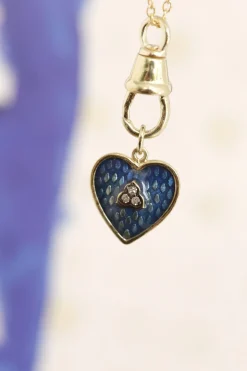 Collier Bubble blue