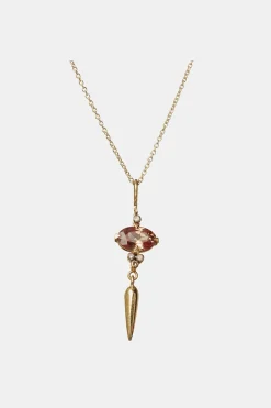 Collier Fiona garnet