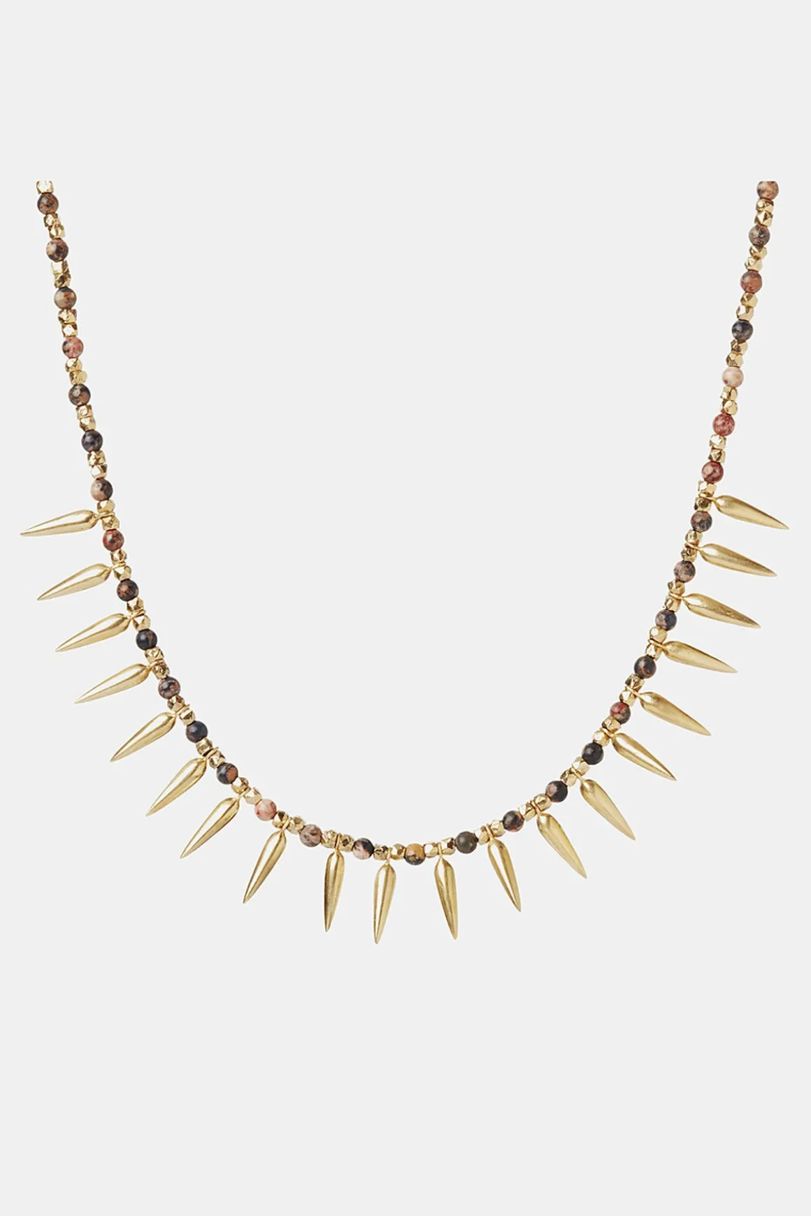 Collier Hawk jaspe