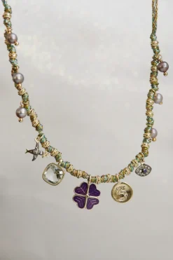 Collier June blue