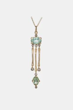 Collier Olive green
