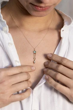 Collier Olive green
